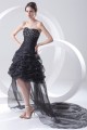 Organza Silk like Satin Sleeveless Asymmetrical Prom/Formal Evening Dresses 02021485