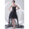 Organza Silk like Satin Sleeveless Asymmetrical Prom/Formal Evening Dresses 02021485