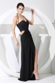 Sheath/Column Halter Floor-Length Long Black Chiffon Prom/Formal Evening Dresses 02020149 Sheath/Column Halter Floor-Length Long Black Chiffon Prom/Formal Evening Dresses 02020149