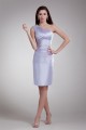 Sheath/Column Satin Short/Mini Sleeveless Prom/Formal Evening Dresses 02021497