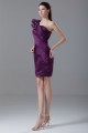 Sheath/Column Short/Mini Satin Sleeveless Prom/Formal Evening Dresses 02021499 Sheath/Column Short/Mini Satin Sleeveless Prom/Formal Evening Dresses 02021499