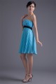 Short/Mini Bow s Sleeveless Strapless Prom/Formal Evening Dresses 02021502