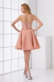 Short/Mini Chiffon Elastic Woven Satin Prom/Formal Evening Cocktail Homecoming Dresses 02021503