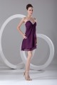Short/Mini Ruffles A-Line V-Neck Sleeveless Prom/Formal Evening Dresses 02021508