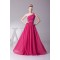 A-Line One-Shoulder Beading Long Prom Evening Formal Bridesmaid Dresses 02020151