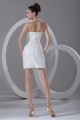 Short/Mini Taffeta Sheath/Column Sleeveless Prom/Formal Evening Dresses 02021517 Short/Mini Taffeta Sheath/Column Sleeveless Prom/Formal Evening Dresses 02021517