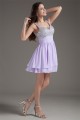 Sleeveless Short/Mini Straps Ruched Chiffon Silk like Satin Prom/Formal Evening Dresses 02021533 Sleeveless Short/Mini Straps Ruched Chiffon Silk like Satin Prom/Formal Evening Dresses 02021533