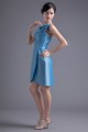 Sleeveless Taffeta Falbala Sheath/Column Prom/Formal Evening Bridesmaid Dresses 02021536