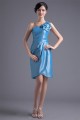 Sleeveless Taffeta Falbala Sheath/Column Prom/Formal Evening Bridesmaid Dresses 02021536