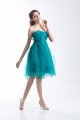 Strapless A-Line Knee-Length Sleeveless Prom/Formal Evening Dresses 02021538