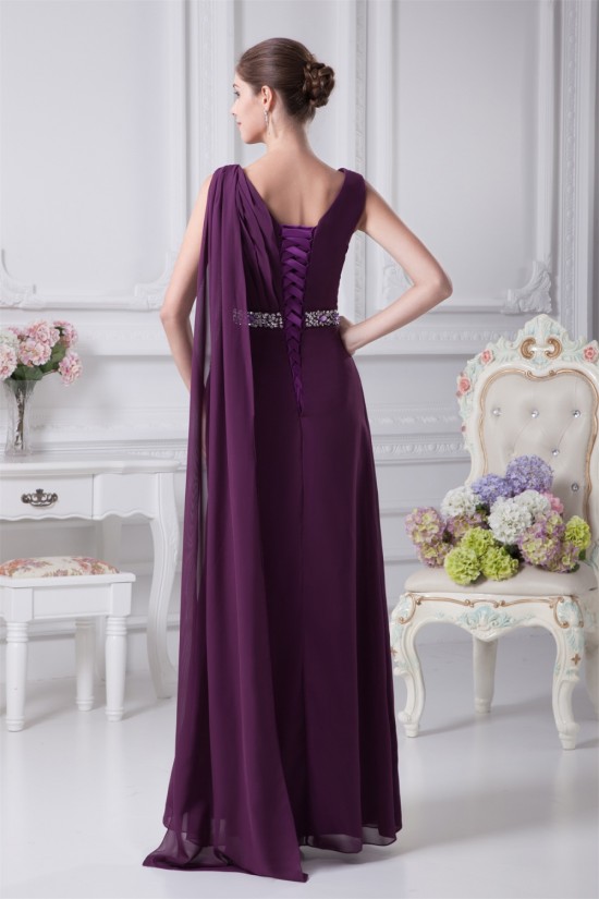 A-Line V-Neck Beading Long Purple Prom/Formal Evening Dresses 02020154 A-Line V-Neck Beading Long Purple Prom/Formal Evening Dresses 02020154