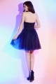 Elegant A-Line Beaded Halter Prom/Formal Evening Cocktail Homecoming Dresses 02021549