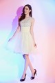 Elegant A-Line Beaded One-Shoulder Prom/Formal Evening Cocktail Homecoming Dresses 02021550