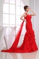 Elegant One-Shoulder Long Red Criss Cross Prom/Formal Evening Dresses 02020160 Elegant One-Shoulder Long Red Criss Cross Prom/Formal Evening Dresses 02020160