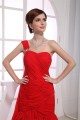 Elegant One-Shoulder Long Red Criss Cross Prom/Formal Evening Dresses 02020160 Elegant One-Shoulder Long Red Criss Cross Prom/Formal Evening Dresses 02020160