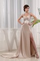 Court Train Elastic Woven Satin Halter A-Line Prom/Formal Evening Dresses 02020161 Court Train Elastic Woven Satin Halter A-Line Prom/Formal Evening Dresses 02020161