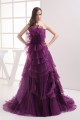 Court Train Strapless Satin Organza Handmade Flowers Prom/Formal Evening Dresses 02020165 Court Train Strapless Satin Organza Handmade Flowers Prom/Formal Evening Dresses 02020165