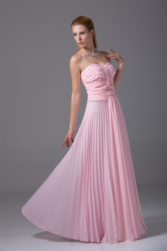 Criss Cross A-Line Sweetheart Floor-Length Long Pink Prom Evening Bridesmaid Dresses 02020167 Criss Cross A-Line Sweetheart Floor-Length Long Pink Prom Evening Bridesmaid Dresses 02020167