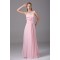 Criss Cross A-Line Sweetheart Floor-Length Long Pink Prom Evening Bridesmaid Dresses 02020167