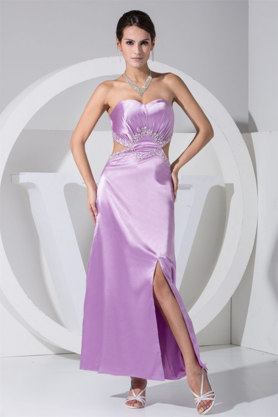 Elastic Woven Satin Sweetheart A-Line Ankle-Length Prom/Formal Evening Dresses 02020170 Elastic Woven Satin Sweetheart A-Line Ankle-Length Prom/Formal Evening Dresses 02020170