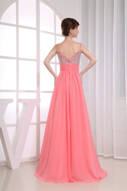 A-Line Sleeveless Floor-Length Chiffon Prom/Formal Evening Dresses 02020175