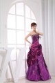Floor-Length A-Line Taffeta Ice Yarn Strapless Prom/Formal Evening Dresses 02020176 Floor-Length A-Line Taffeta Ice Yarn Strapless Prom/Formal Evening Dresses 02020176