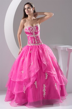 Ball Gown Floor-Length Sweetheart Beading Prom/Formal Evening Dresses 02020178