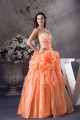 Ball Gown Floor-Length Handmade Flowers Sweetheart Prom/Formal Evening Dresses 02020187