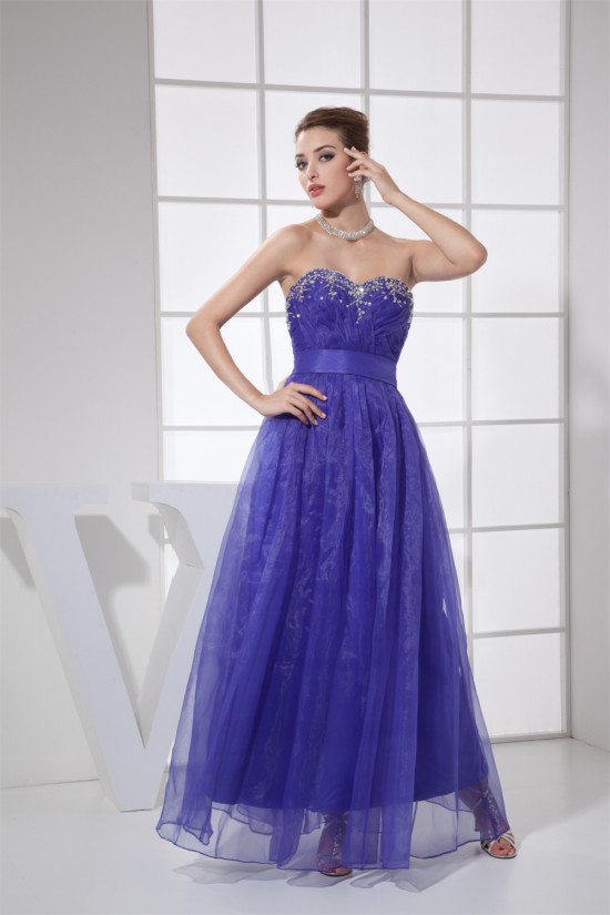 A-Line Sweetheart Beaded Long Blue Prom/Formal Evening Dresses 02020194 A-Line Sweetheart Beaded Long Blue Prom/Formal Evening Dresses 02020194