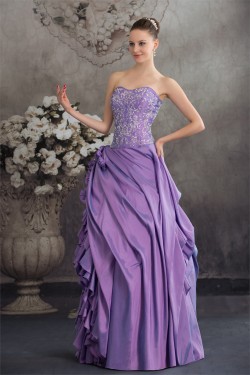 Ball Gown Floor-Length Strapless Prom/Formal Evening Dresses 02020197