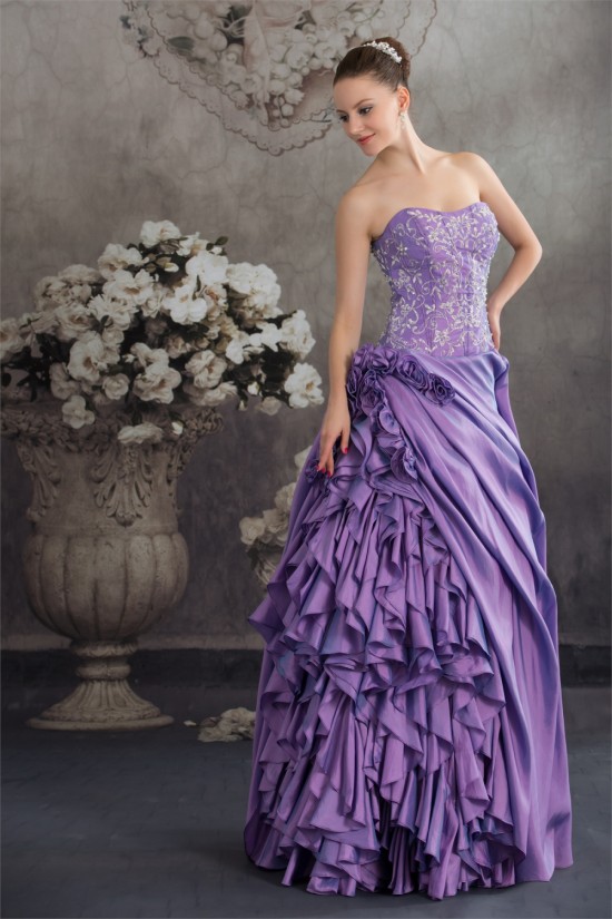 Ball Gown Floor-Length Strapless Prom/Formal Evening Dresses 02020197 Ball Gown Floor-Length Strapless Prom/Formal Evening Dresses 02020197
