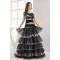 A-Line Strapess Sleeveless Beaded Long Prom/Formal Evening Dresses 02020200