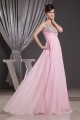 A-Line Floor-Length V-Neck Chiffon Long Pink Prom Evening Bridesmaid Dresses 02020202 A-Line Floor-Length V-Neck Chiffon Long Pink Prom Evening Bridesmaid Dresses 02020202