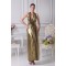 Halter Sleeveless Sheath/Column Ankle-Length Prom/Formal Evening Dresses 02020207