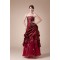 Handmade Flowers Square Taffeta Organza Prom/Formal Evening Dresses 02020208