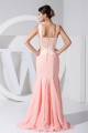 Illusion Sleeves Brush Sweep Train Mermaid/Trumpet Long Pink Prom/Formal Evening Dresses 02020212 Illusion Sleeves Brush Sweep Train Mermaid/Trumpet Long Pink Prom/Formal Evening Dresses 02020212