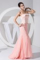 Illusion Sleeves Brush Sweep Train Mermaid/Trumpet Long Pink Prom/Formal Evening Dresses 02020212 Illusion Sleeves Brush Sweep Train Mermaid/Trumpet Long Pink Prom/Formal Evening Dresses 02020212