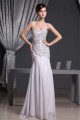 Mermaid/Trumpet Beading Chiffon Long White Prom/Formal Evening Dresses 02020217 Mermaid/Trumpet Beading Chiffon Long White Prom/Formal Evening Dresses 02020217