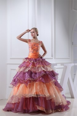 Ball Gown Beading Long Prom/Formal Evening Dresses 02020218