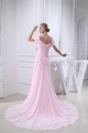 Off-the-Shoulder Sheath/Column Long Pink Chiffon Prom/Formal Evening Dresses 02020225 Off-the-Shoulder Sheath/Column Long Pink Chiffon Prom/Formal Evening Dresses 02020225