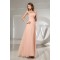 A-Line One-Shoulder Chiffon Long Prom/Formal Evening Dresses 02020228