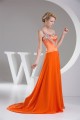 One-Shoulder Beading Puddle Train Sleeveless Prom/Formal Evening Dresses 02020232