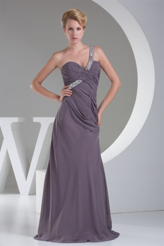 One-Shoulder Sheath/Column Floor-Length Long Prom/Formal Evening Dresses 02020235 One-Shoulder Sheath/Column Floor-Length Long Prom/Formal Evening Dresses 02020235
