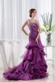 Puddle Train Beading A-Line Straps Satin Prom/Formal Evening Dresses 02020245 Puddle Train Beading A-Line Straps Satin Prom/Formal Evening Dresses 02020245