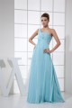 Empire Chiffon One-Shoulder Long Evening Formal Bridesmaid Maternity Dresses 02020250