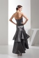 Ruched Taffeta Silk like Satin Netting Ankle-Length Prom/Formal Evening Dresses 02020252 Ruched Taffeta Silk like Satin Netting Ankle-Length Prom/Formal Evening Dresses 02020252