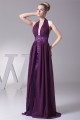 A-Line Ruffles Sleeveless Halter Chiffon Silk like Satin Prom/Formal Evening Dresses 02020253 A-Line Ruffles Sleeveless Halter Chiffon Silk like Satin Prom/Formal Evening Dresses 02020253