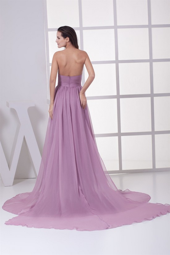 A-Line Ruffles Chiffon Long Prom/Formal Evening Dresses 02020255 A-Line Ruffles Chiffon Long Prom/Formal Evening Dresses 02020255