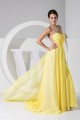 A-Line Ruffles Chiffon Long Yellow Prom/Formal Evening Dresses 02020259 A-Line Ruffles Chiffon Long Yellow Prom/Formal Evening Dresses 02020259