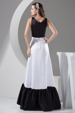 A-Line Floor-Length Satin Prom/Formal Evening Dresses 02020263